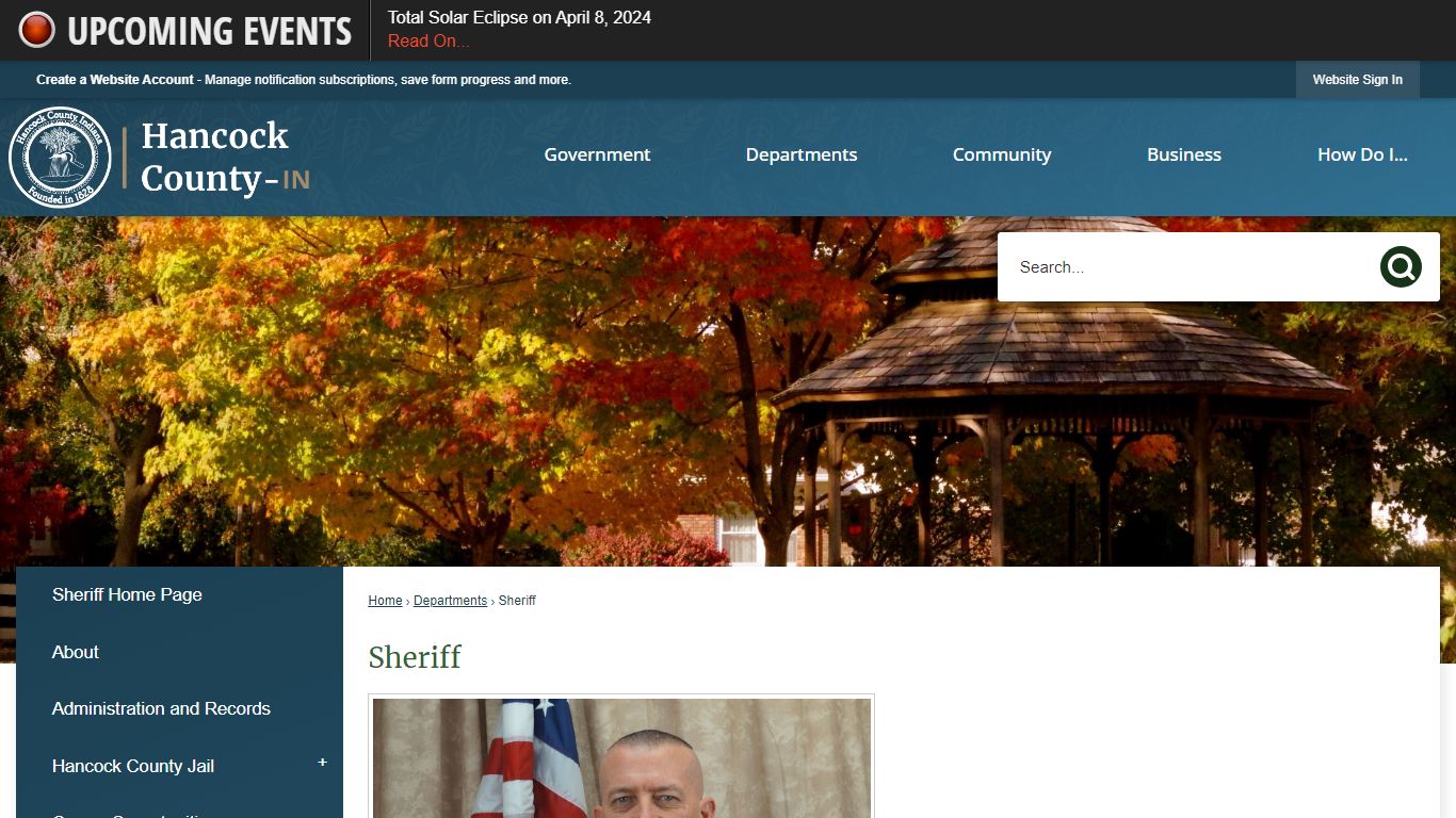 Sheriff | Hancock County, IN